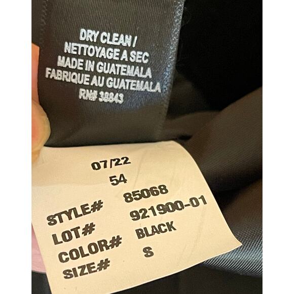 Sam Edelman Womens Black Wool Blend Double Breasted Cutaway Coat Size Small NEW - Picture 8 of 10